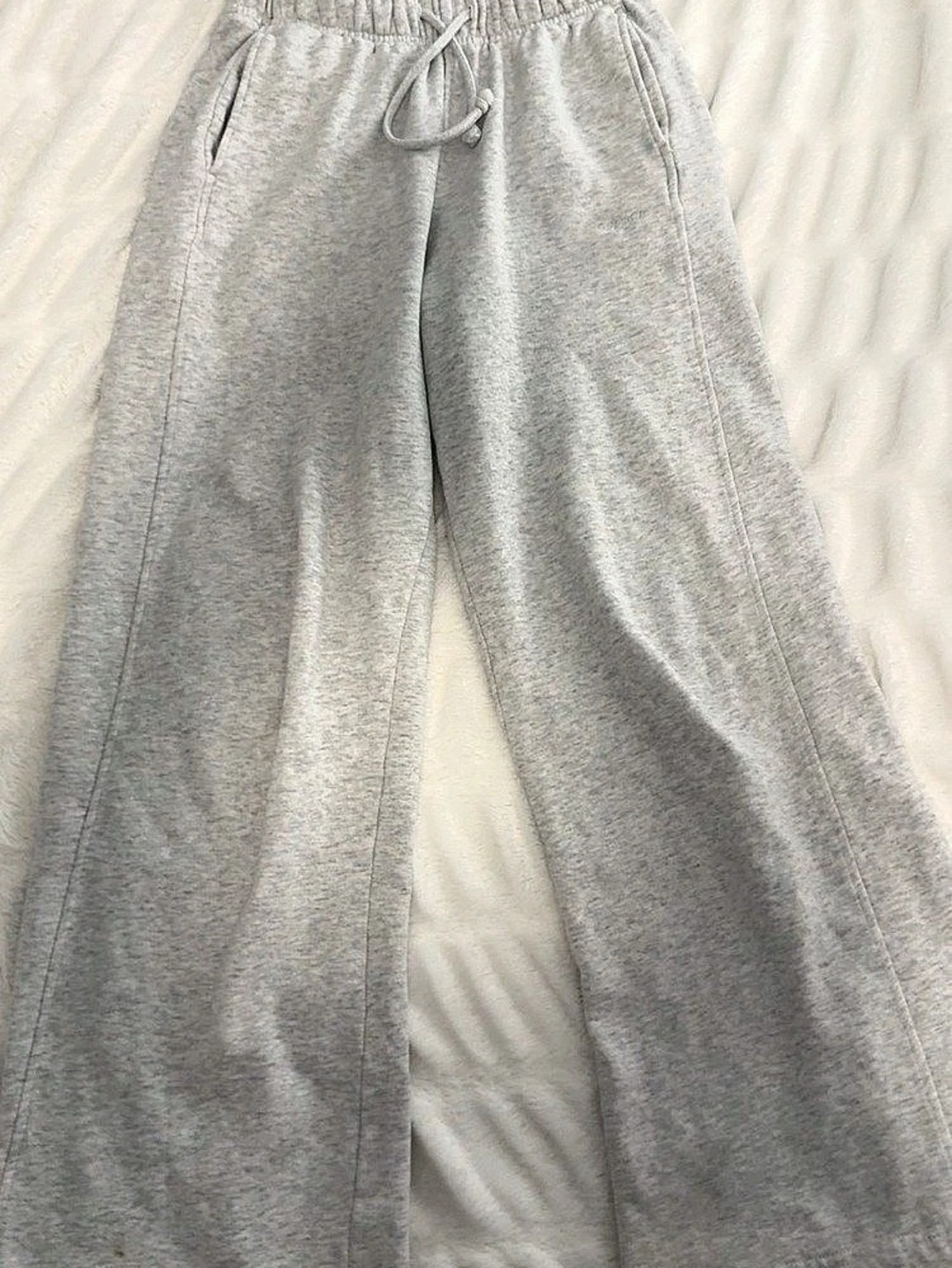 Garage UltraFleece Super Wide Leg Sweatpants Gray